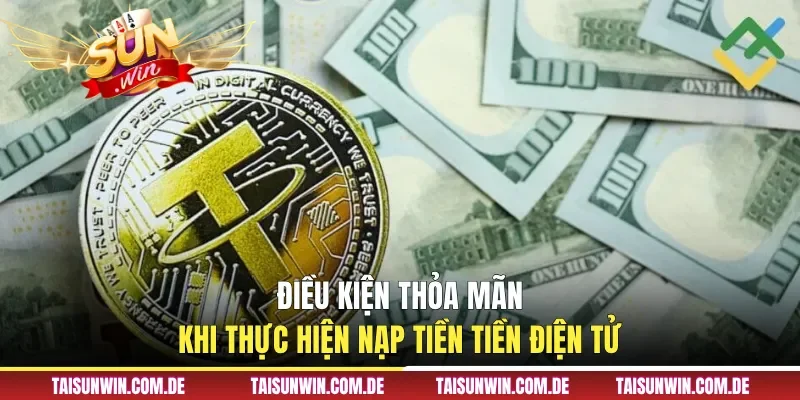 Điều kiện thỏa mãn khi thực lệnh chuyển qua tài sản số